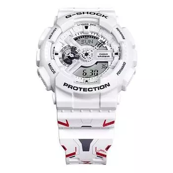 Часы CASIO G-Shock Analog-Digital 'White', белый