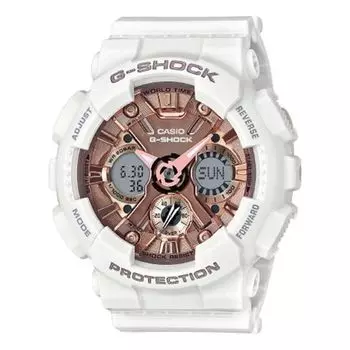 Часы CASIO G-Shock Analog-Digital 'White', белый