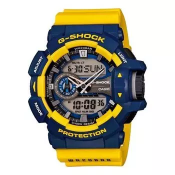 Часы CASIO G-Shock Analog-Digital 'Yellow Navy', синий