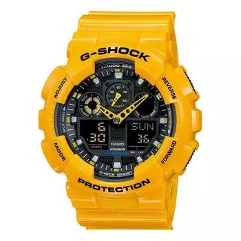 Часы CASIO G-Shock Analog-Digital 'Yellow', желтый