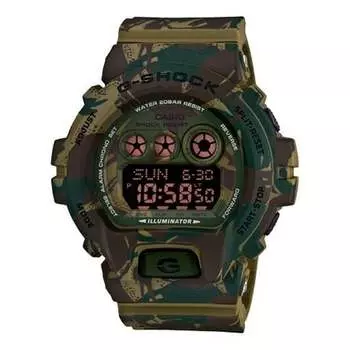 Часы CASIO G-Shock Digital 'Green', цвет camouflage