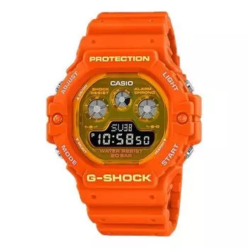 Часы CASIO G-Shock Digital 'Orange', оранжевый