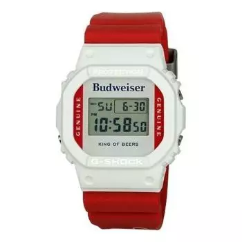 Часы CASIO G-Shock Digital 'Red White', красный