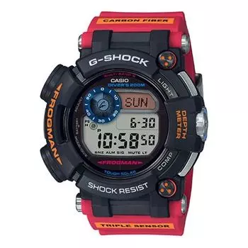 Часы CASIO G-Shock Frogman 'Black Red', черный