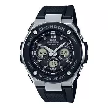 Часы CASIO G-Shock G-Steel 'Black Silver', черный