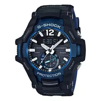 Часы CASIO G-Shock Gravitymaster 'Black Blue', черный