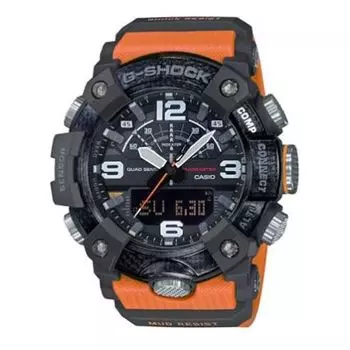 Часы CASIO G-Shock Mudmaster 'Black Orange', черный