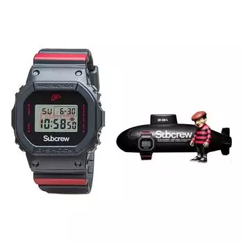 Часы CASIO G-Shock Square 'Black', черный