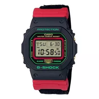 Часы CASIO G-Shock Square 'Black Red', черный