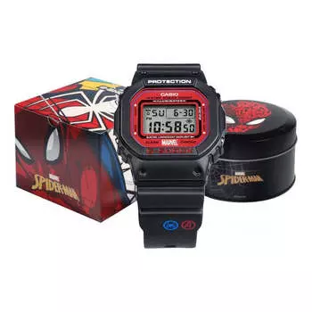 Часы CASIO G-Shock Square 'Black Red', черный