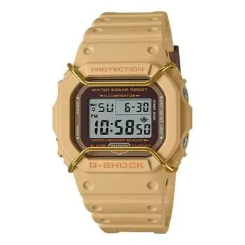 Часы CASIO G-Shock Square 'Brown', коричневый