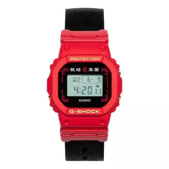 Часы CASIO G-Shock Square 'CLOT Red', красный