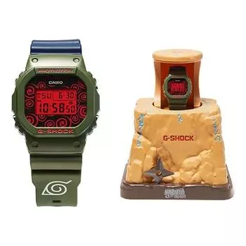 Часы CASIO G-Shock Square 'Green', зеленый