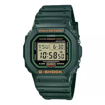 Часы CASIO G-Shock Square 'Green', зеленый