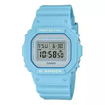 Часы CASIO G-Shock Square 'Light Blue', синий