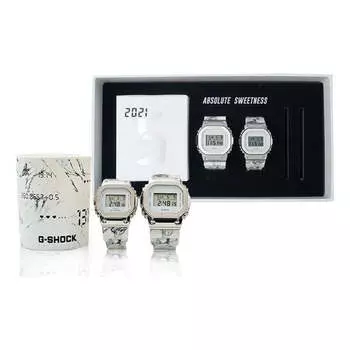 Часы CASIO G-Shock Square 'White', белый