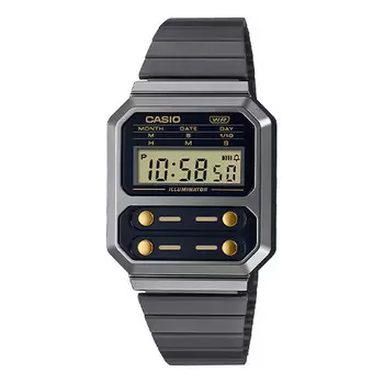 Часы CASIO General VINTAGE Japan / South Korea Fashion Waterproof Black Digital, черный