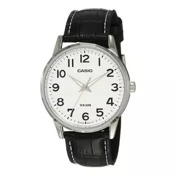 Часы CASIO Male DRESS Japan / South Korea Fashion Waterproof Mens Black Analog, черный