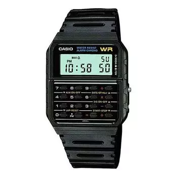 Часы CASIO Male YOUTH Japan / South Korea Fashion Waterproof Mens Black Digital, черный