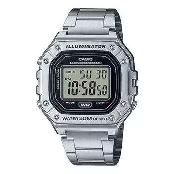 Часы CASIO Men's YOUTH Digital Multi Function Wrist Waterproof Mens Silver Analog, цвет silver