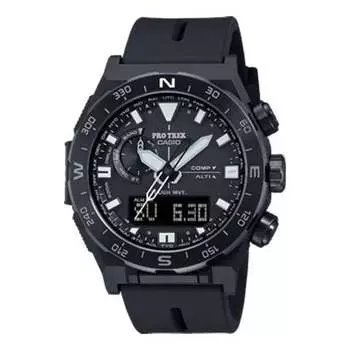 Часы Casio Protrek Mountaineering Analog-Digital Watch 'Black', черный