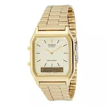 Часы CASIO Quartz Analog Digital Watch 'Gold', желтый