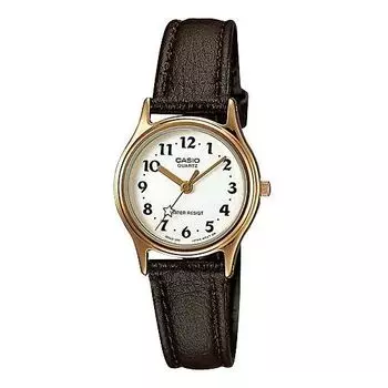 Часы CASIO Quartz Watch Antimagnetic Leather Strap