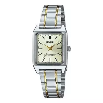 Часы CASIO Quartz Waterproof Gold Analog, желтый