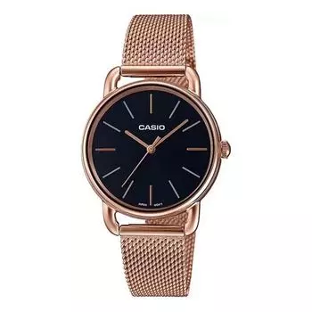 Часы CASIO Quartz Waterproof Rose Gold Analog, розовый