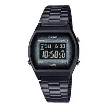 Часы CASIO Quartz Waterproof Sports Mens Black Digital, черный