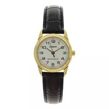 Часы CASIO Quartz Waterproof White Analog, белый
