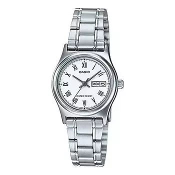 Часы Casio Retro Analog Watch 'White Silver', белый