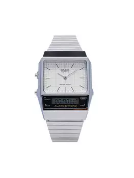 Часы Casio, серебряный