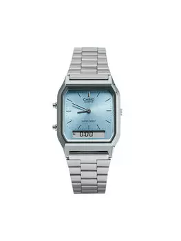 Часы Casio, серебряный