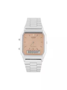 Часы Casio, серебряный