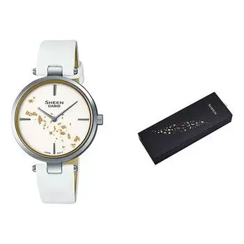 Часы Casio Sheen Analog Watch 'Sapphire Crystal White', белый