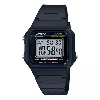 Часы CASIO Sports Quartz Waterproof Mens Black Digital, черный