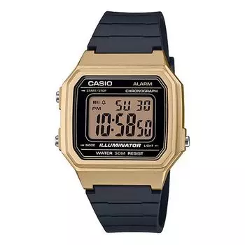 Часы CASIO Sports Quartz Waterproof Mens BlackGold Digital, черный