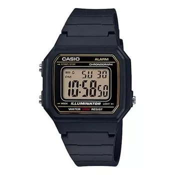 Часы CASIO Sports Quartz Waterproof Mens BlackGold Digital, черный