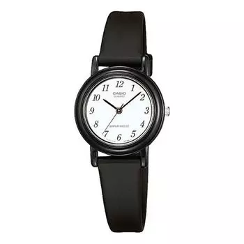 Часы CASIO Stainless Steel Strap Quartz Waterproof White Dial White Analog, белый