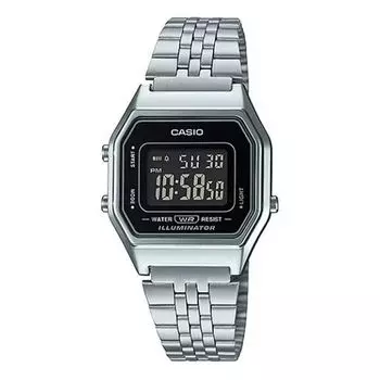 Часы Casio Standard Classic Retro Digital Watch 'Silver Black', цвет silver