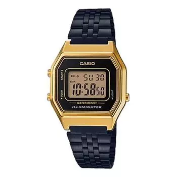 Часы CASIO STANDARD Series Classic Vintage Leisure Fashion Electronic Black Digital, черный