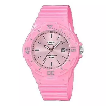 Часы CASIO STANDARD Series Ice Cream Macaron Color Sports Waterproof Watch Pink Analog, розовый