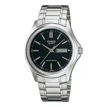 Часы Casio Standard Simplistic Steel Analog Watch 'Silver Black', черный