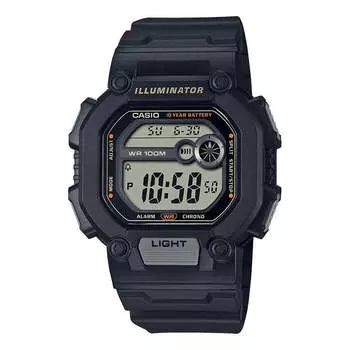 Часы Casio Standard Stylish Retro Cube Digital Watch 'Black', черный