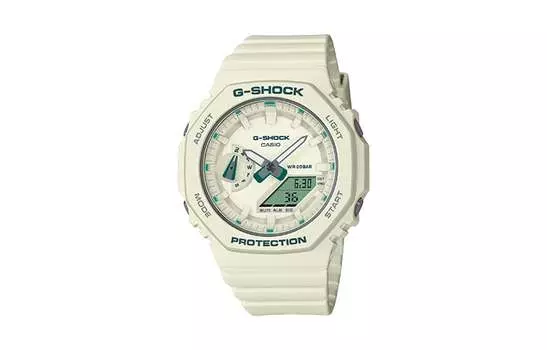 Часы CASIO унисекс, Белая мята (Ограниченная подарочная коробка с куклами Года Тени Дракона)
