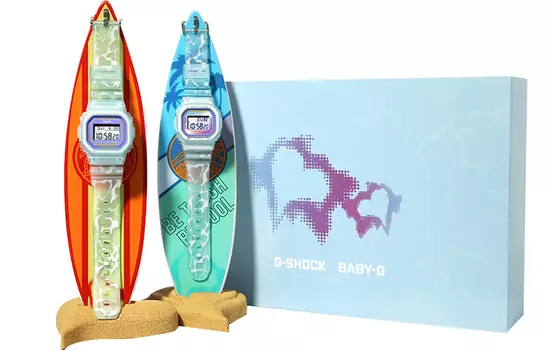 Часы CASIO унисекс G-SHOCK и BABY-G, Синий