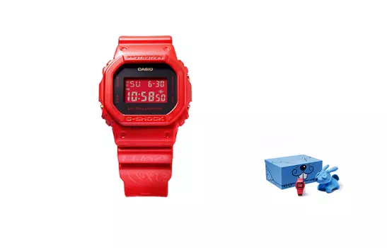 Часы CASIO унисекс, Красный
