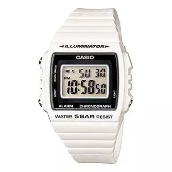 Часы CASIO Unisex STANDARD Waterproof White Digital, белый