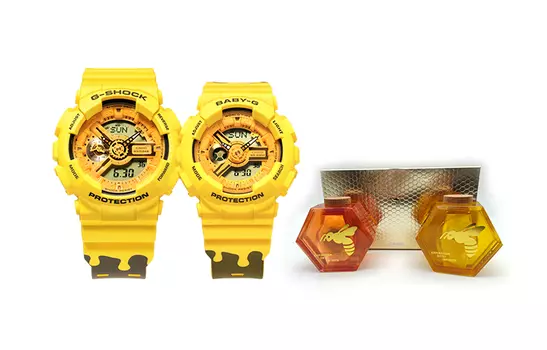 Часы CASIO унисекс, Желтый